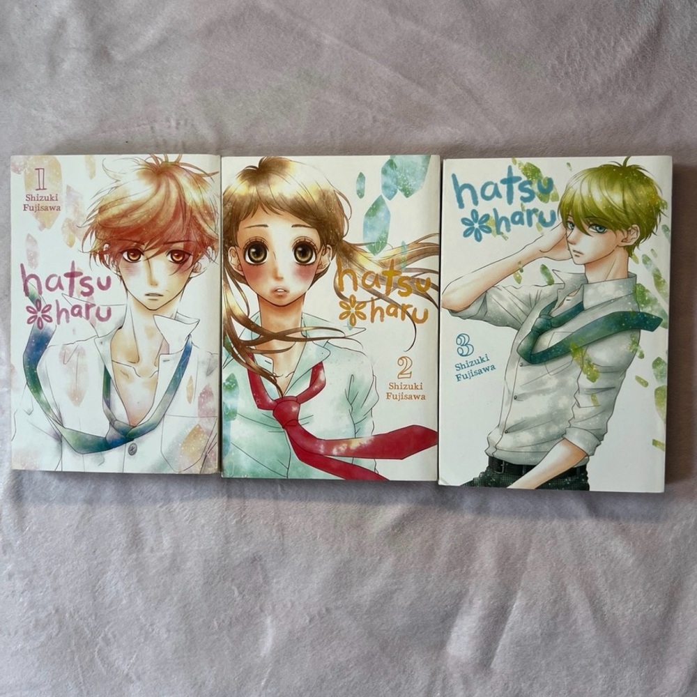 Hatsu Haru Manga Volumes 1-3